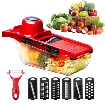 10 in 1 Mandoline Slicer Vegetable Cutter with Stainless Steel
