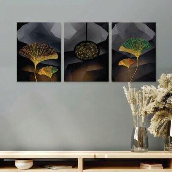 Set of 3 Premium Wall Art Photo Tiles – Modern Home Decor Sets 8x11